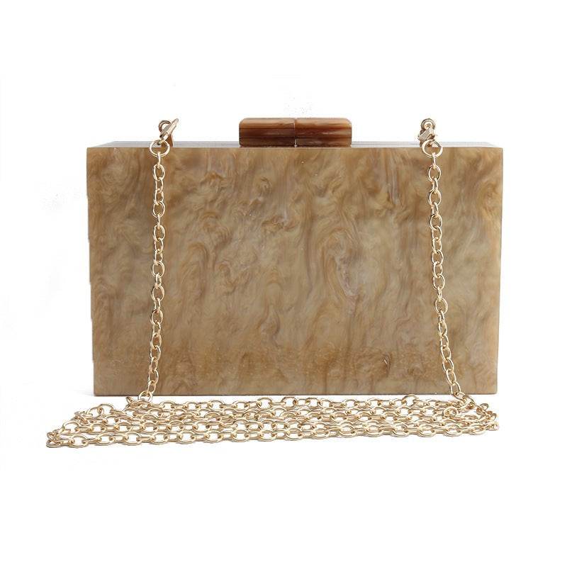 Marble Pattern Handbag - Luxevoix