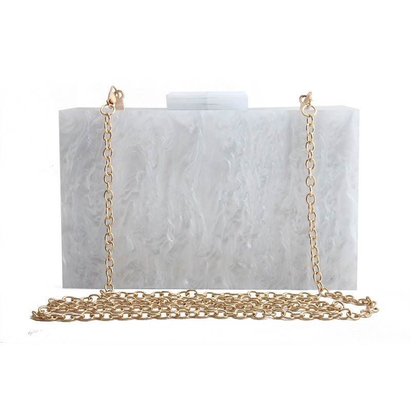 Marble Pattern Handbag - Luxevoix