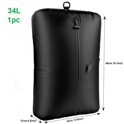 Travel Vacuum Storage Bags with Inflate and Extract Air Pump