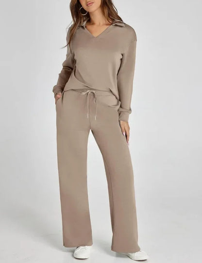 BreezeFlex™ – Wrinkle-Free Fall Lounge Set