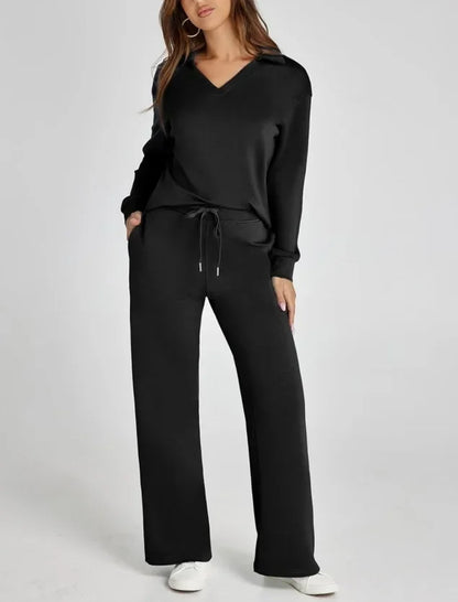 BreezeFlex™ – Wrinkle-Free Fall Lounge Set
