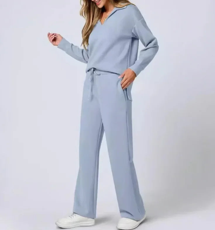 BreezeFlex™ – Wrinkle-Free Fall Lounge Set