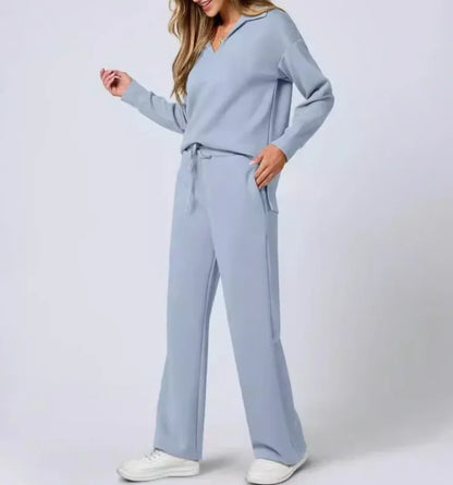BreezeFlex™ – Wrinkle-Free Fall Lounge Set